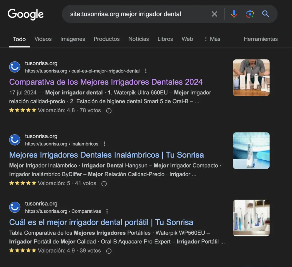 Qué es la Canibalización SEO: Cómo detectar y solucionar 3 google avanzado canibalizacion