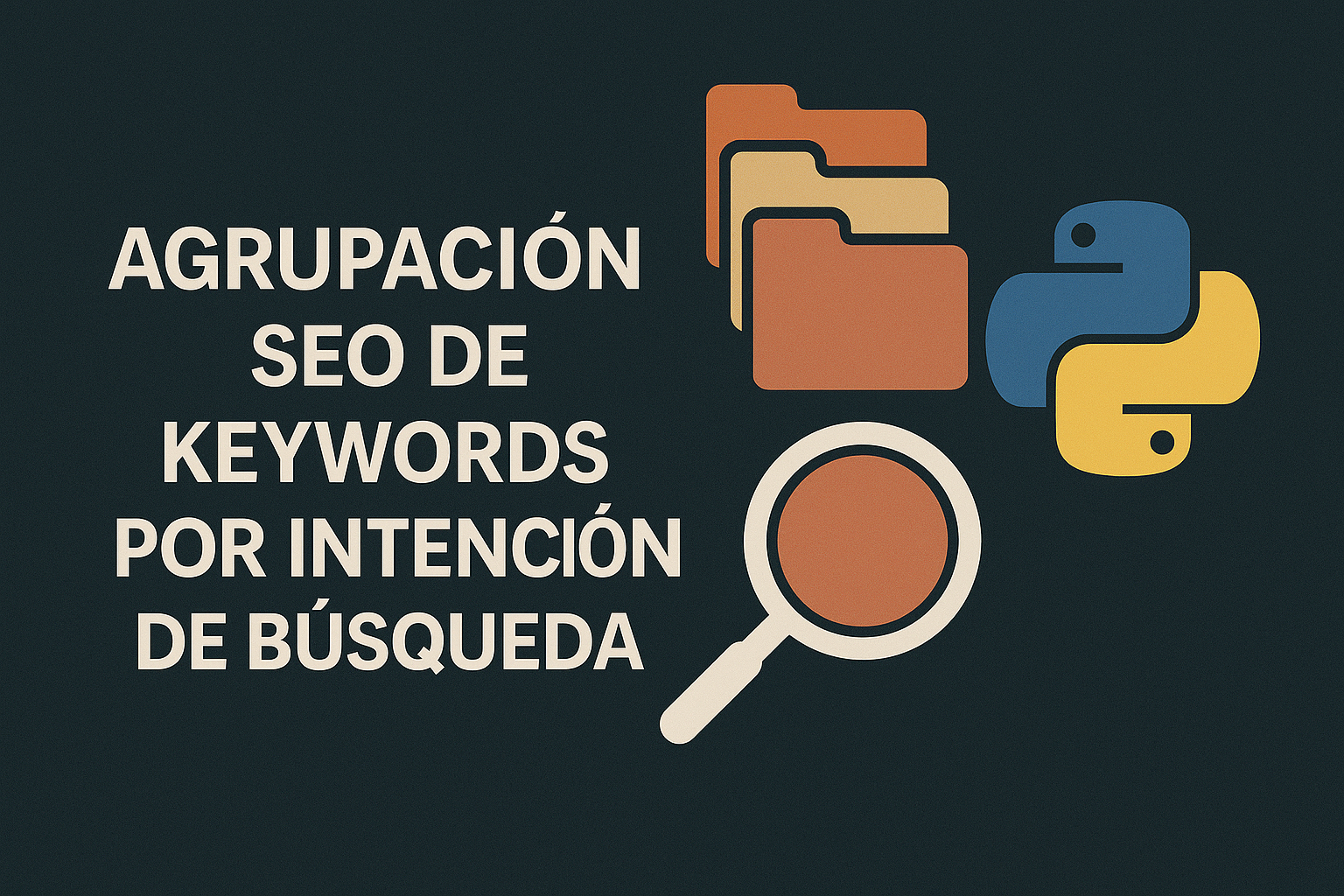 Agrupación SEO de keywords por intención de búsqueda con Python 1 Agrupacion SEO de keywords por intencion de busqueda con Python