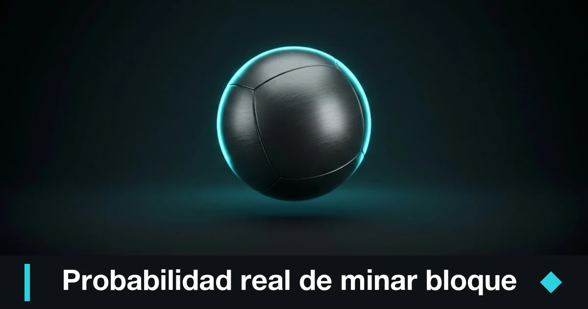 ¿Cuál es la probabilidad de minar un bloque de Bitcoin con un Nerdminer?