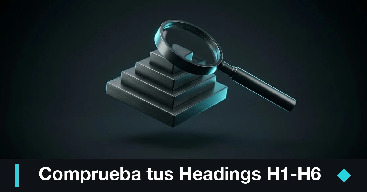 Comprobador de encabezados Headings (H1..H6)
