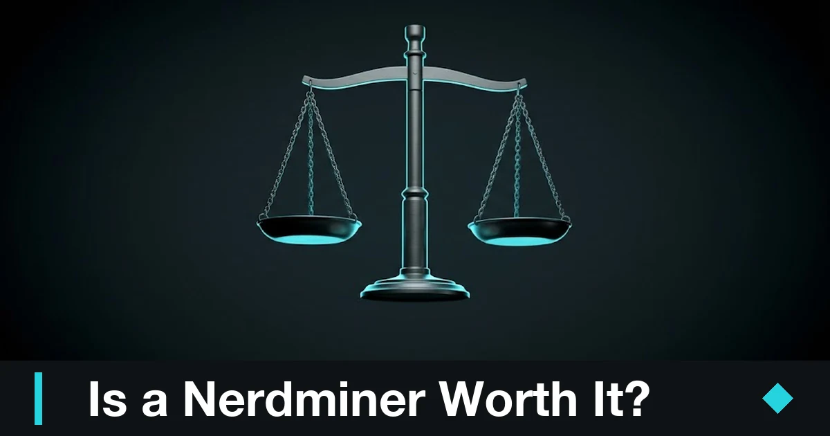How to Build Your Own Nerdminer: A DIY Bitcoin Lottery Miner 3 Is a Nerdminer worth it: cost, hashrate and verdict — featured image