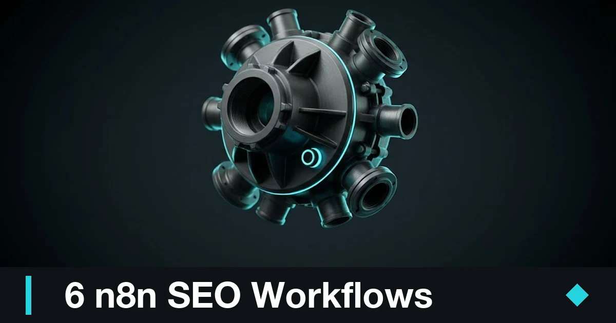 How to Install n8n on a Synology NAS (Container Manager, Step by Step) 12 n8n SEO automation: 6 workflows on a Synology NAS — featured image
