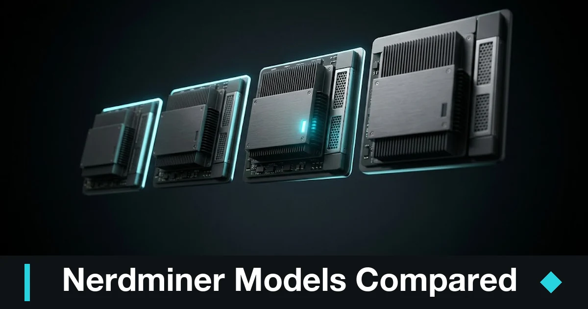 How to Build Your Own Nerdminer: A DIY Bitcoin Lottery Miner 7 Nerdminer models compared: V2, Micro, DUO and alternatives — featured image