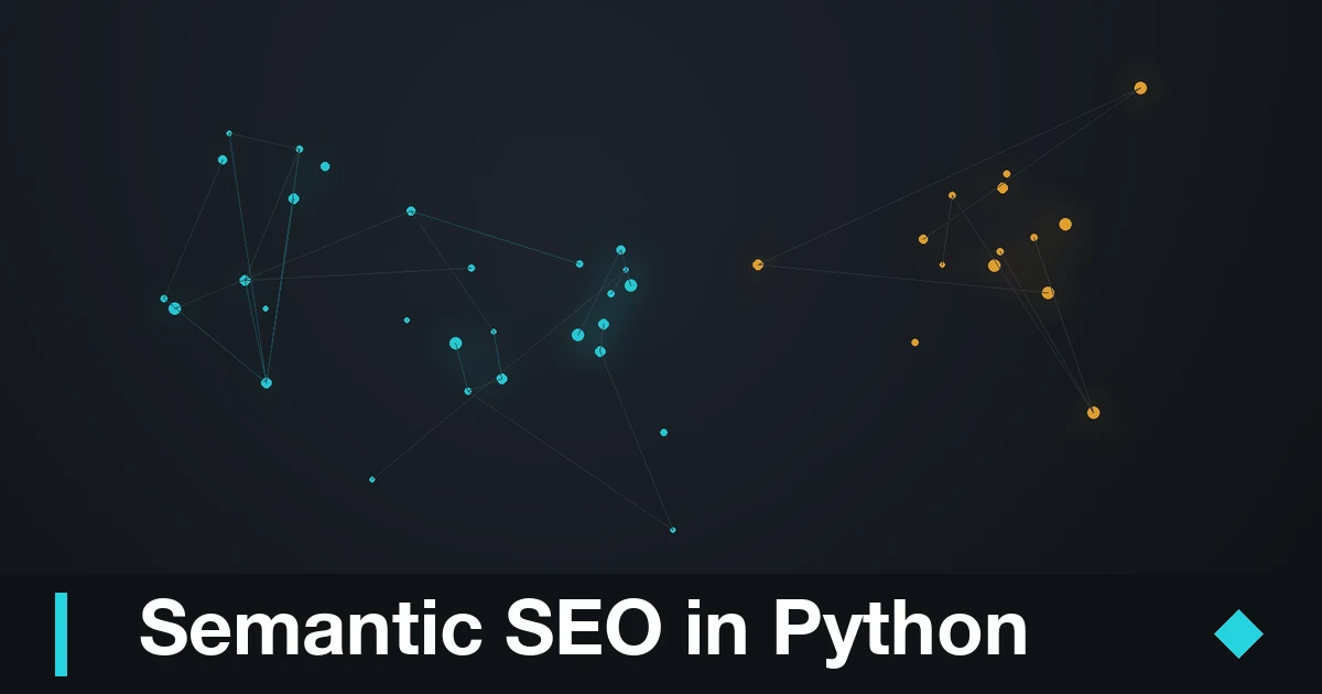 Semantic SEO concept: query and page vectors aligning in a high-dimensional embedding space
